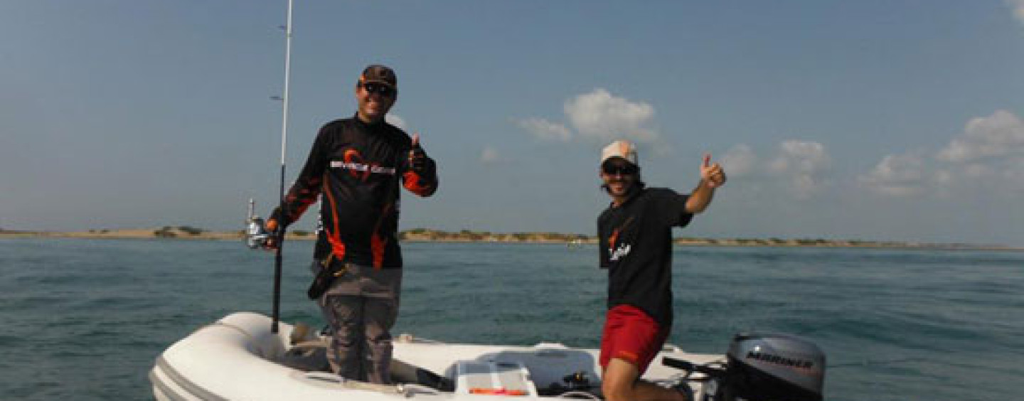 Pesca spinning marítimo: ¿Barca, kayak o pato en el mar? Tu eliges