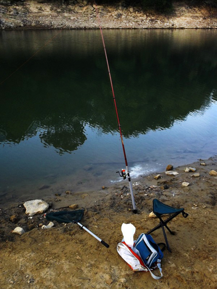 Pesca fondal de barbo