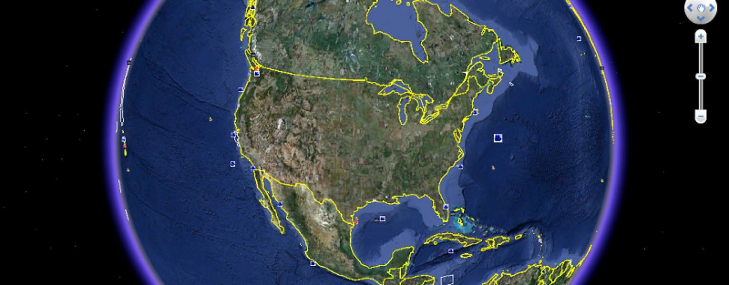 Google earth para pescadores, una valiosa ayuda en la pesca