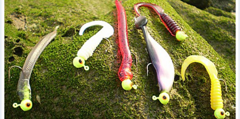 6 montajes básicos para empezar a pescar con señuelos de vinilo