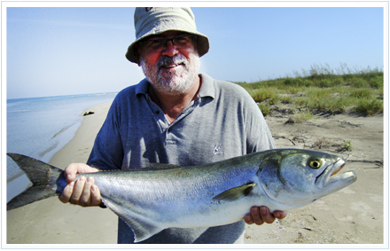 Surfcasting en el Delta del Ebro