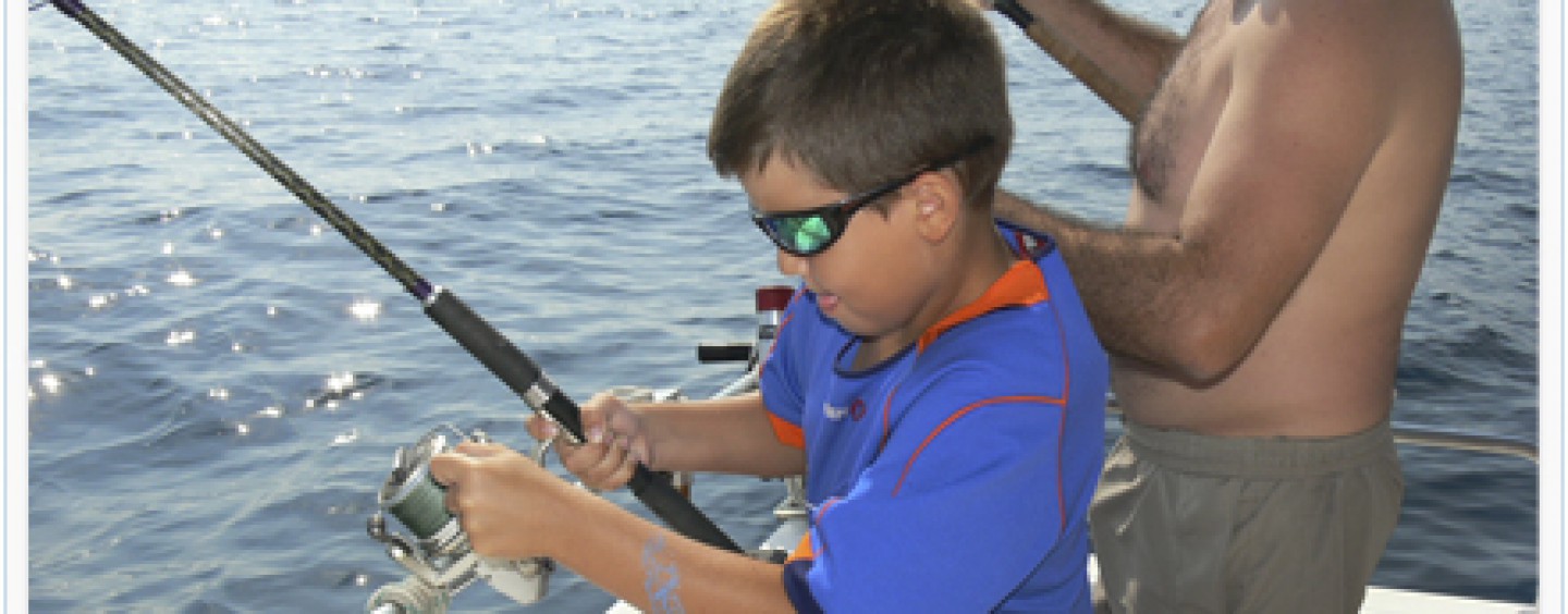 Veranos mágicos compartiendo jornadas de pesca con los más pequeños