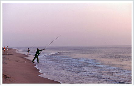 Surfcasting en el Delta del Ebro