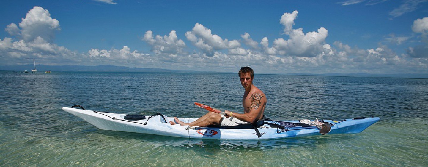 Kayak Disco+ de Rotomod, kayak de pesca autovaciables de los más rápidos del mercado