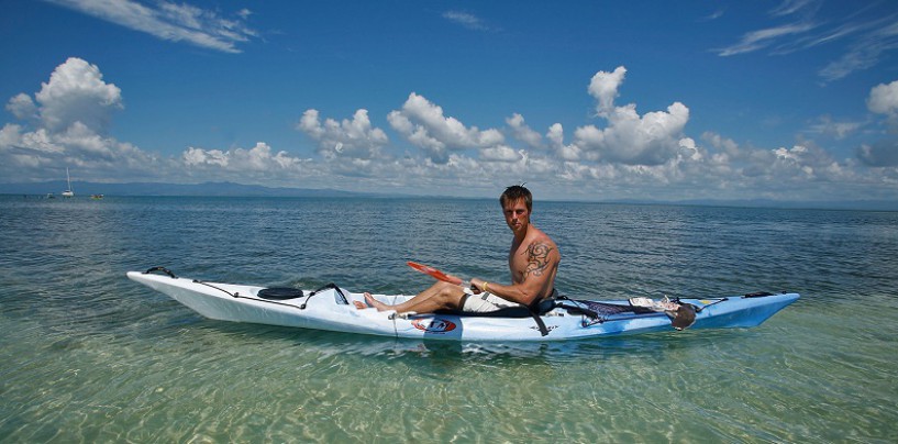 Kayak Disco+ de Rotomod, kayak de pesca autovaciables de los más rápidos del mercado