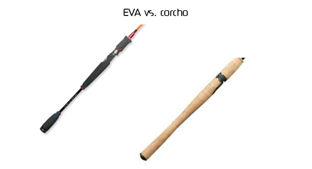 Mango de EVA vs. corcho
