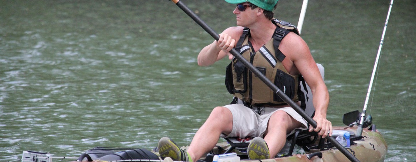 El kayak de pesca Jackson Big Tuna es mucho kayak