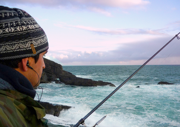 Carlos Prieto. Vadeadores de pesca.