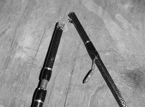 Arreglar caña de pesca rota Arreglar caña de pesca rota