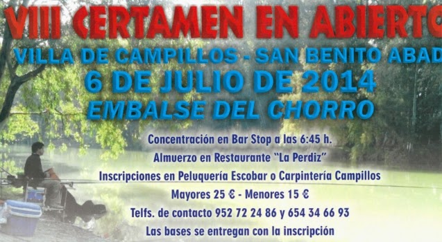 VIII Certamente abierto de pesca Villa los Campillos