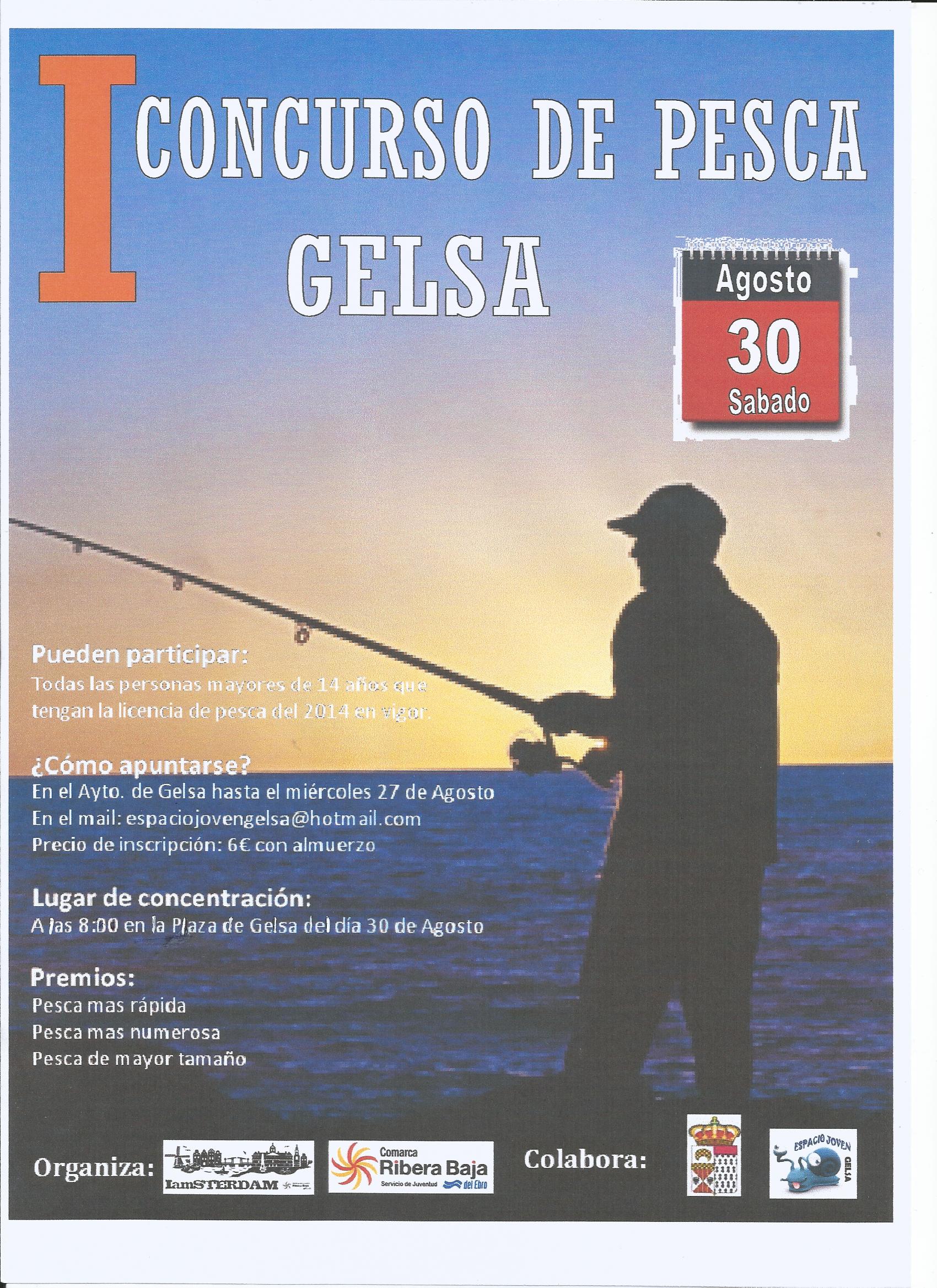 Primer concurso de pesca Gelsa