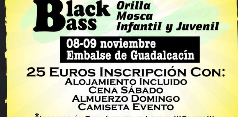 El Open de pesca Diputación, Pesca del blackbass Cádiz 2014