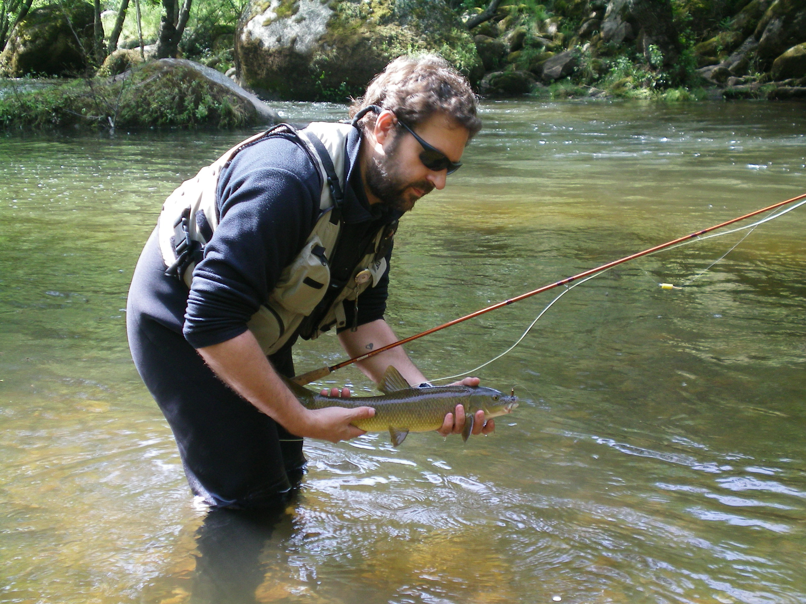 comenzando con la pesca a mosca