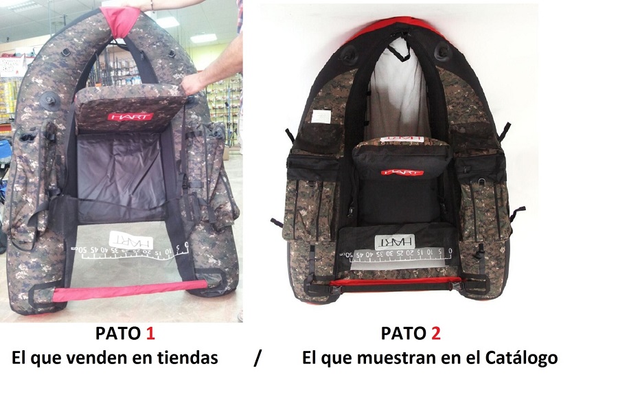 Pato de pesca Goliath ¡Busca las 7 diferencias! Pato de pesca Goliath ¡Busca las 7 diferencias!