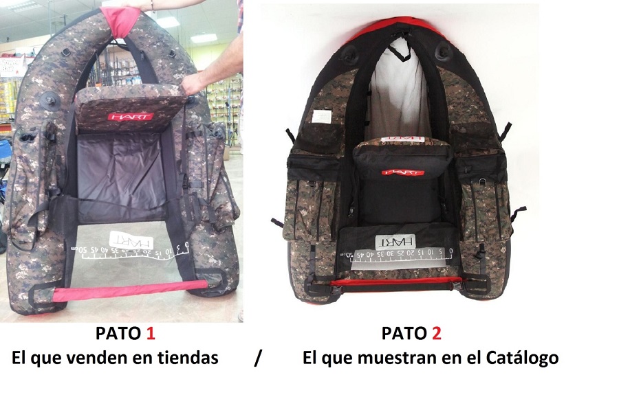 Pato de pesca Goliath ¡Busca las 7 diferencias!