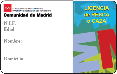 Licencias de pesca en madrid
