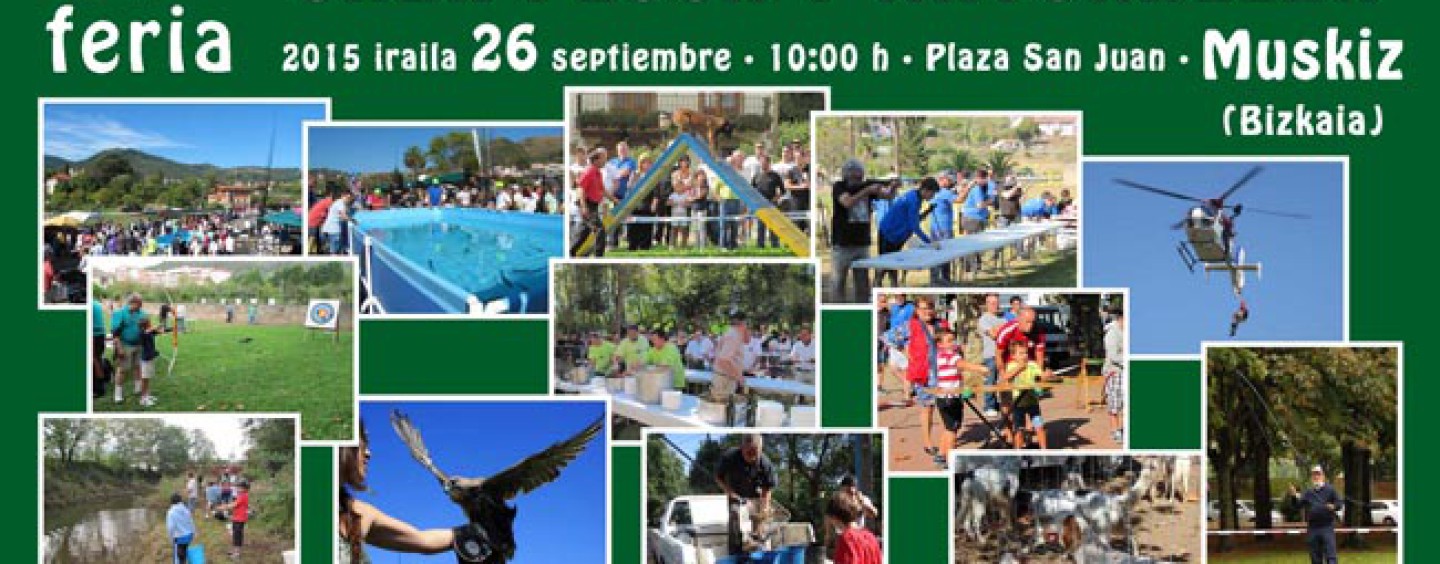 IX Feria de Caza y Pesca de Muskiz, una cita inexcusable para los amantes de los deportes de naturaleza