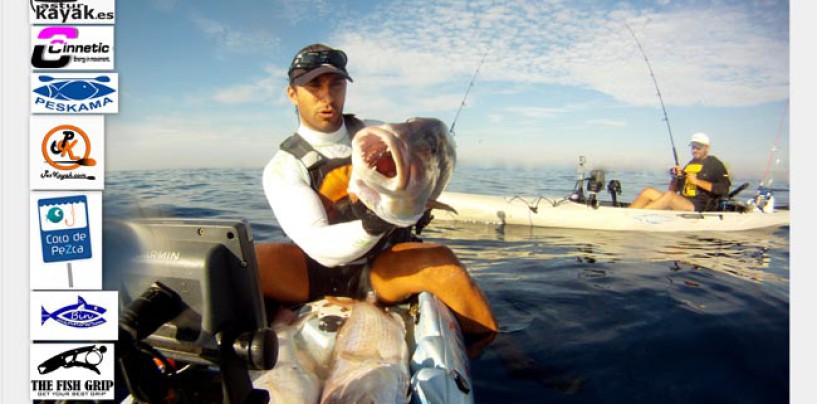 Día épico de pesca en kayak y triplete de dentón