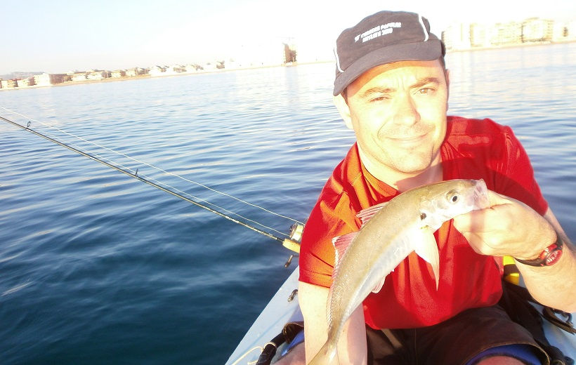 Pesca de jurelas en verano