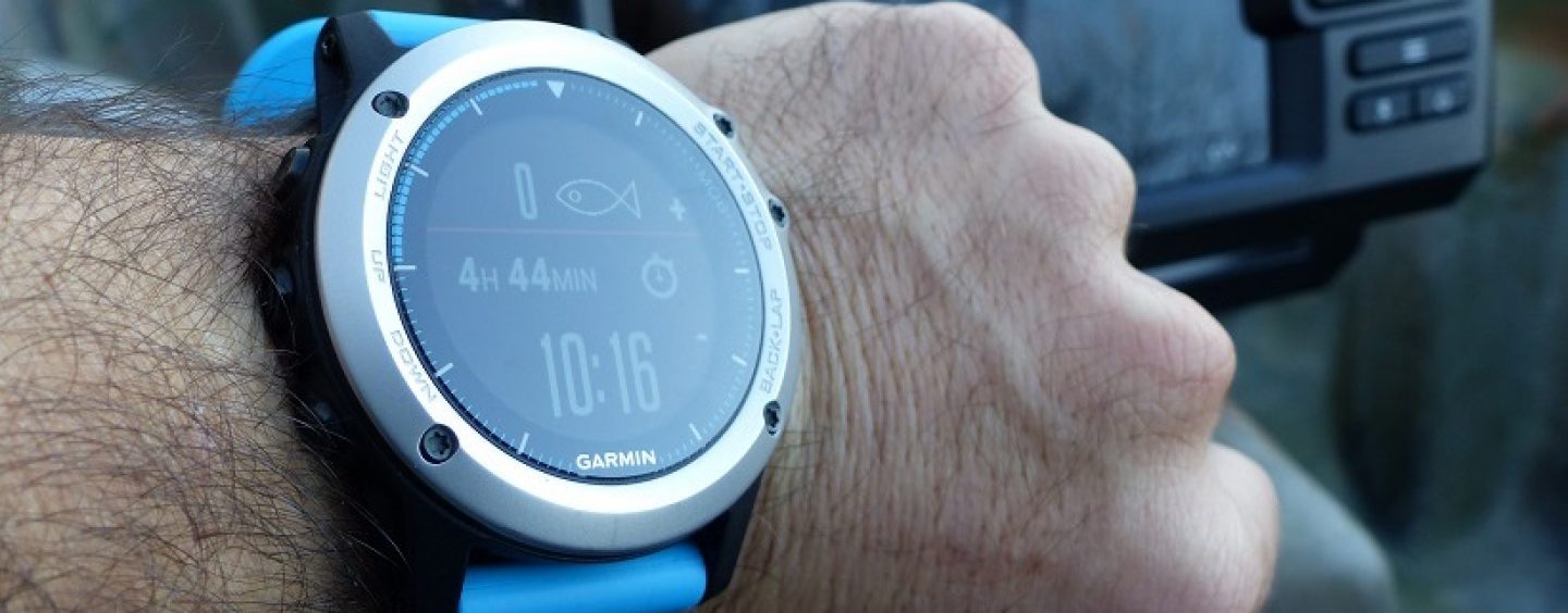 Reloj Quantix 3 de Garmin, un fiel compañero de pesca