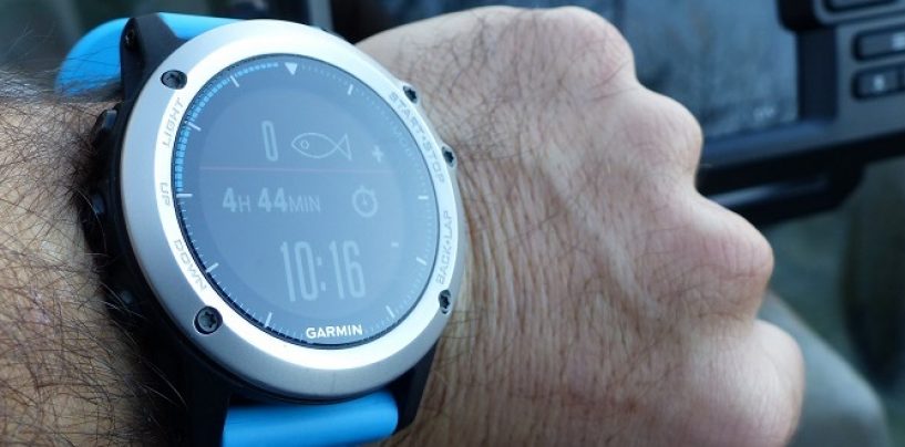 Reloj Quantix 3 de Garmin, un fiel compañero de pesca