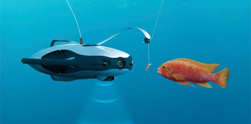 Un dron submarino para los pescadores ¿Capricho, útil o adiós a la magia de la pesca?