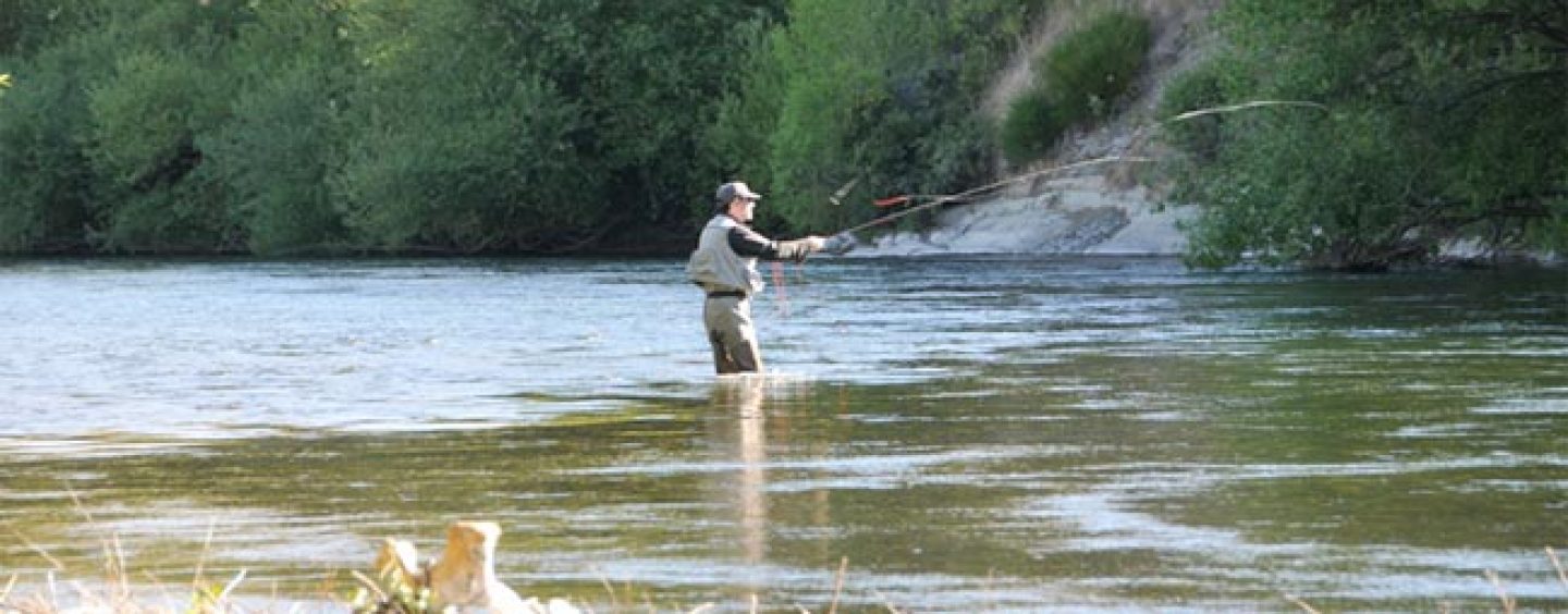 La seguridad en la pesca: Cómo vadear correctamente y de forma segura