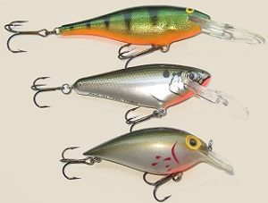 Crankbaits para la pesca de black basses desde orilla