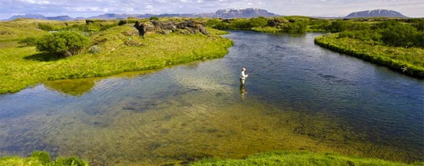 Destinos de pesca: Río Laxa Adaldal, Islandia, el paraíso de la trucha
