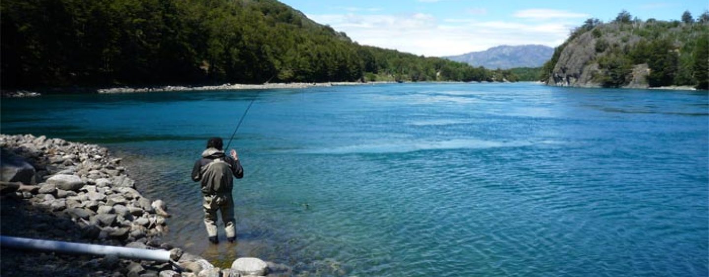 Destino de pesca: Río Baker, el paraíso de las truchas en la Patagonia Chilena
