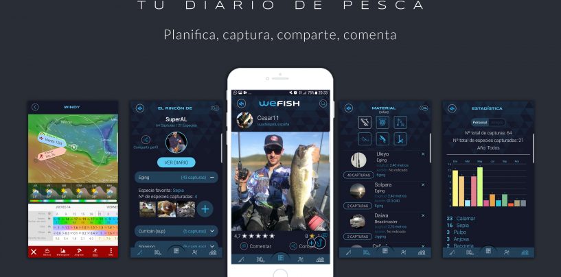 WeFish, la aplicación que te ayudará y hará disfrutar más de la pesca deportiva