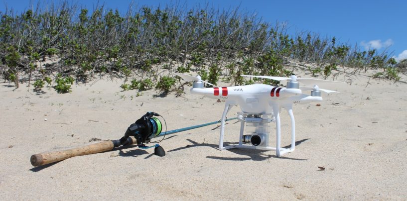 Drones y pesca, saca partido a lo último en tecnología