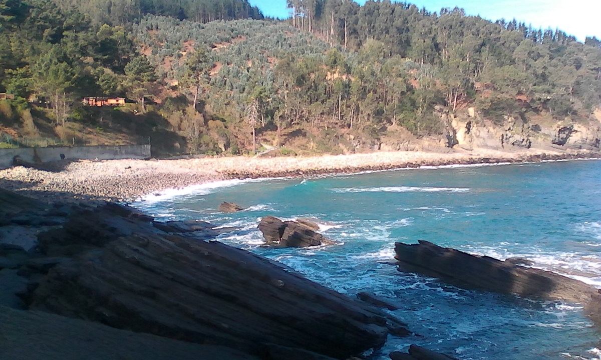 un buen lugar para spinning y sargos entre Bermeo y Lekeitio