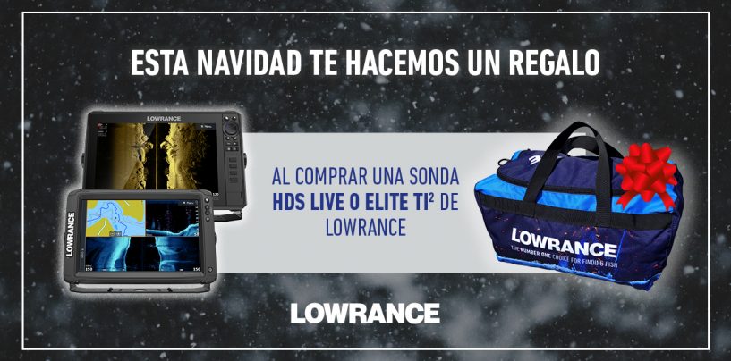 Lowrance Elite Ti2 y Lowrance HDS Live, una gran oportunidad de actualizar tu sonda con la promoción de Navidad